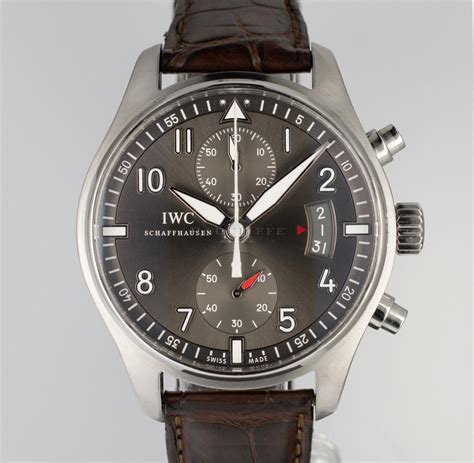 iwc 3878|IWC Pilot Spitfire Chronograph .